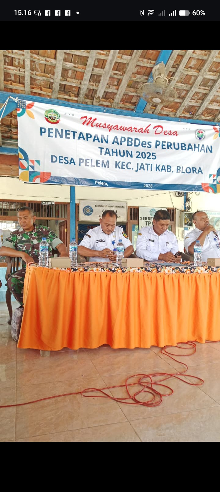Penetapan APBdes Perubahan Tahun 2025