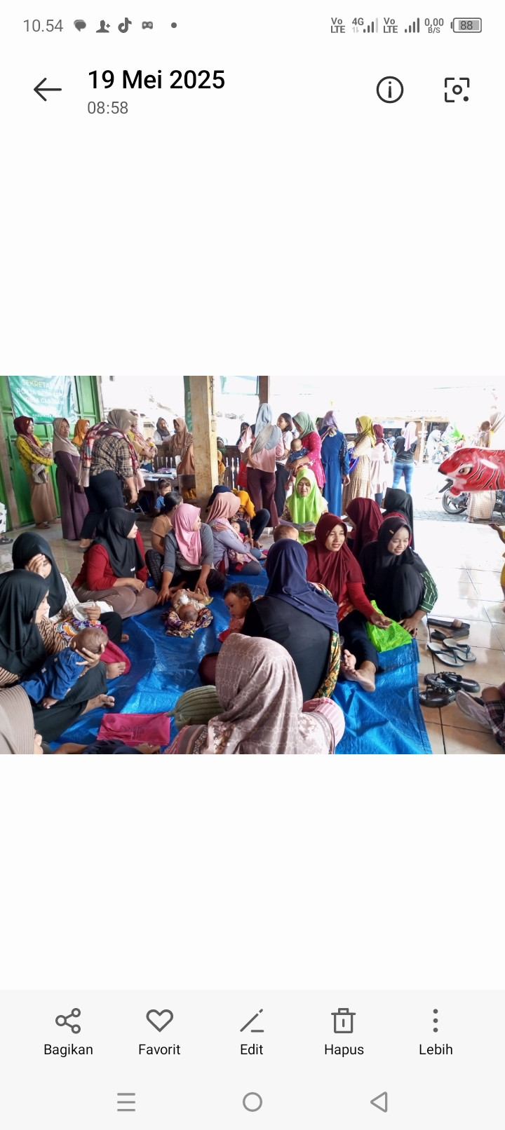 Posyandu ILP sehat 5 kampung KB suro nyamin