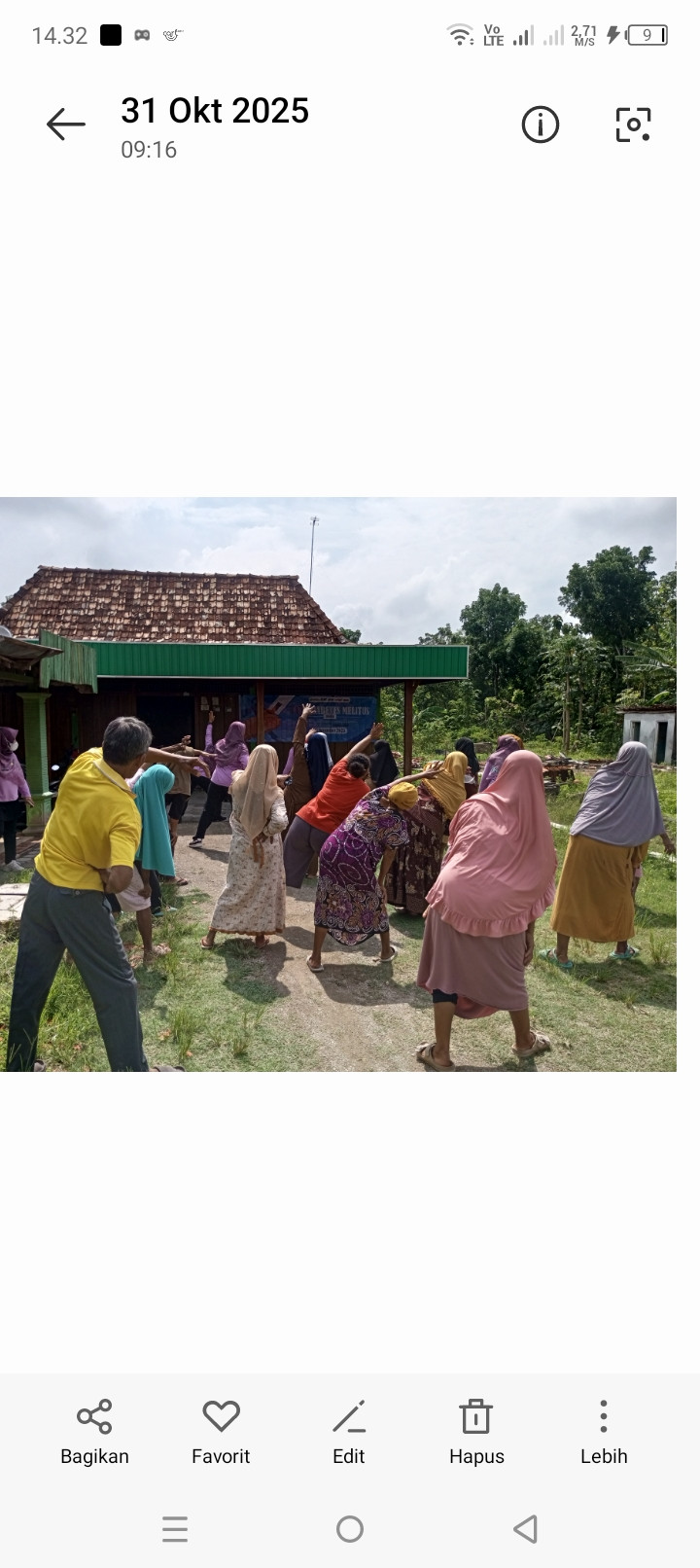 Posyandu ILP kampung KB suro nyamin