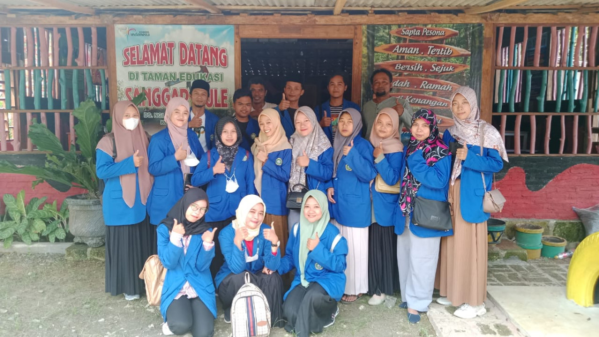 Kedatangan Peserta KKN dari Al Muhammad Cepu di Desa Nglobo