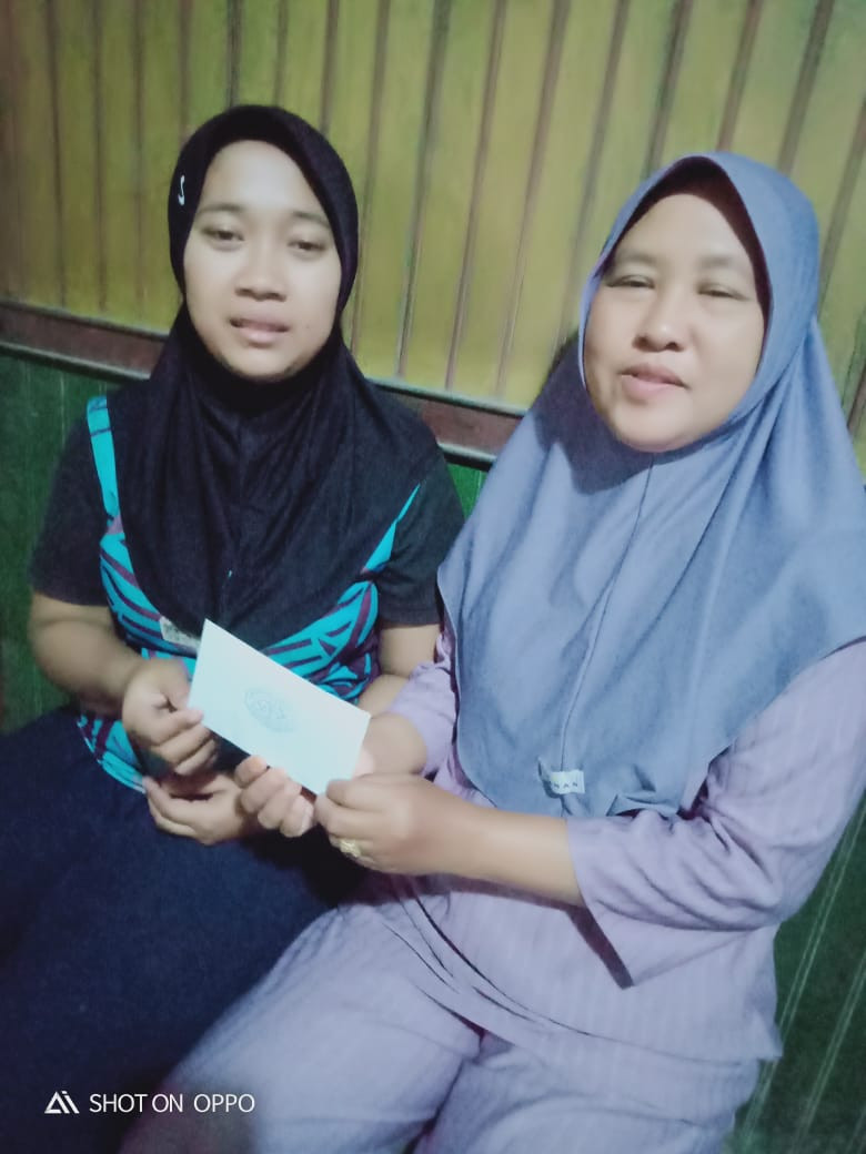 Penyaluran dana belasungkawa