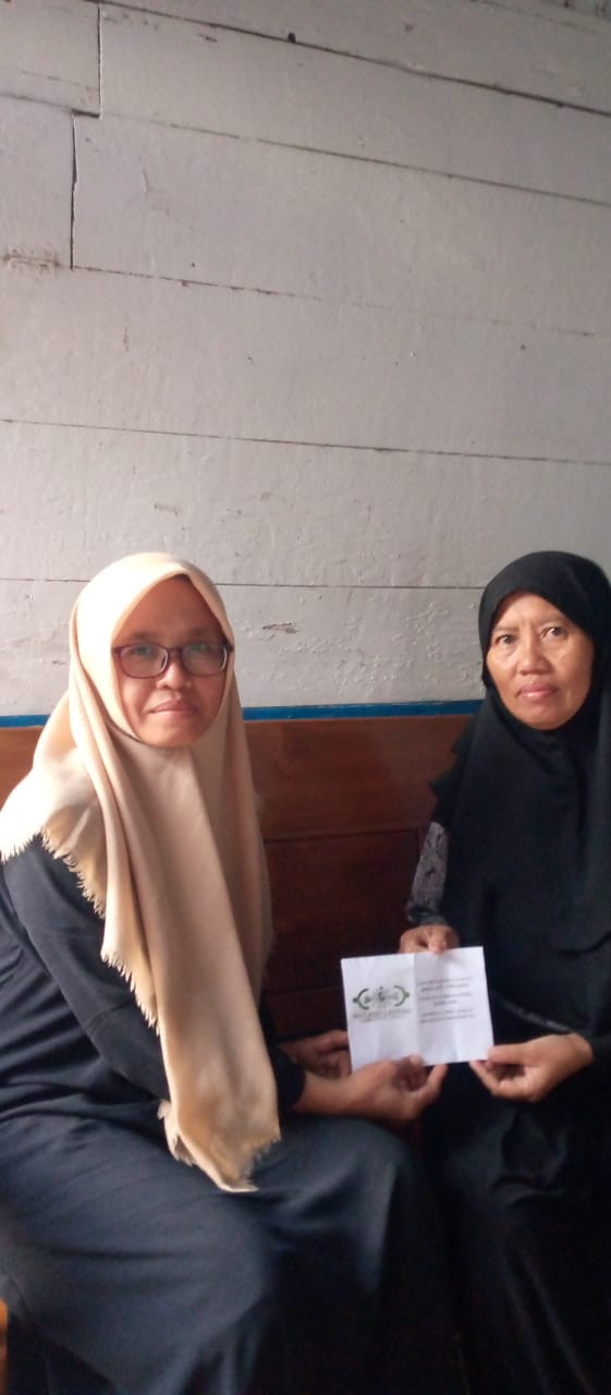 Penyaluran dana belasungkawa