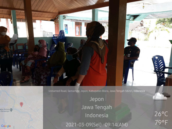 Semangat Kader Desa Semampir untuk Penyuluhan Lansia di Kampung KB "Sejahtera Abadi" Desa Semampir