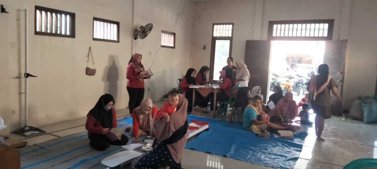 Kegiatan penimbangan