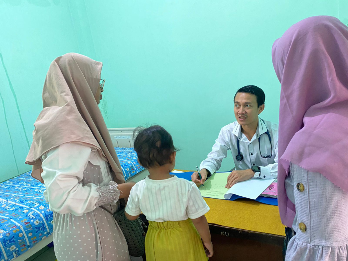 Pendampingan balita stunting ke rumah gizi