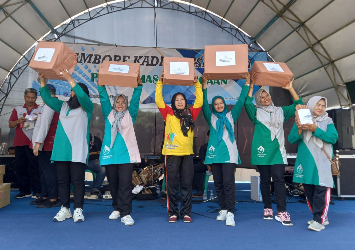 Jambore Kader dan Lomba-lomba PMT Balita dan Yel-yel