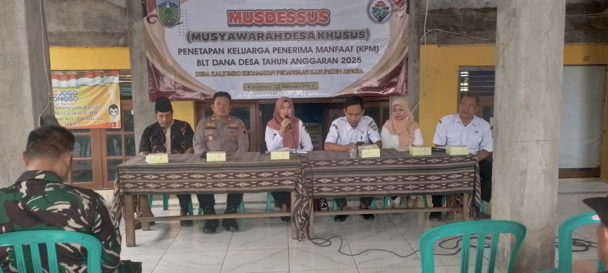 MUSDESSUS  Penetapan KPM BLT DD (Dana Desa ) Tahun 2025