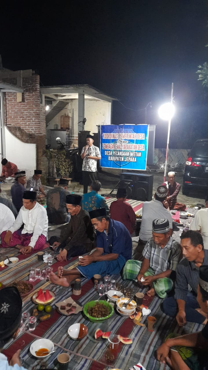 Koordinadi pemdes dg lembaga kemasy Desa