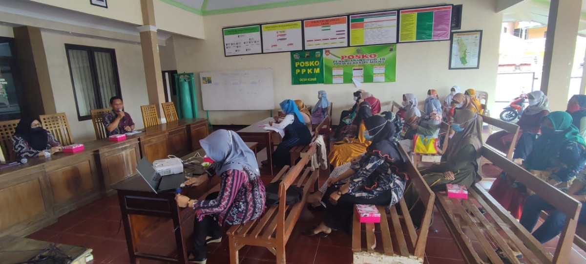 Sambutan Petinggi Kunir dalam acara