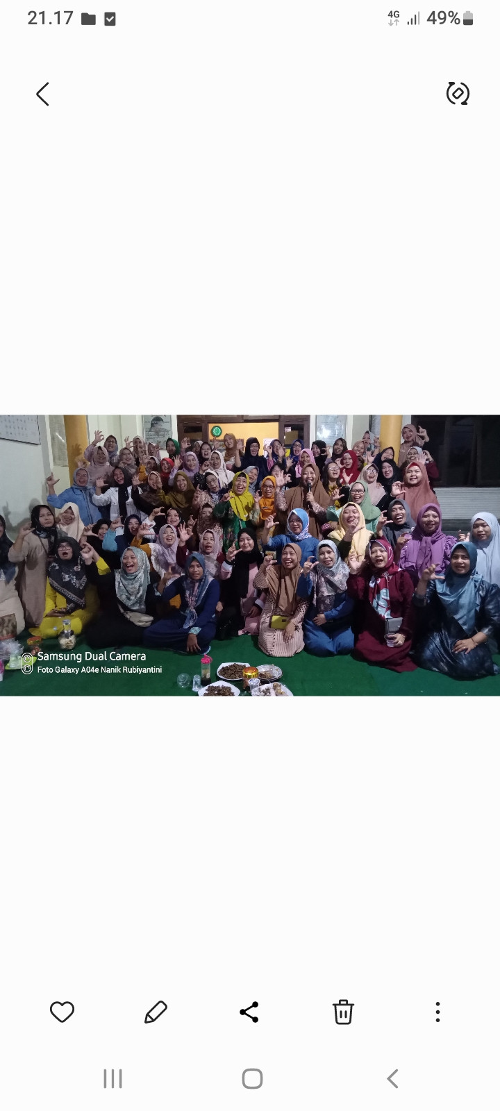 Halbi kader2 posyandu (7 pos)se wilayah binaan bidan Mas'udahesa batur