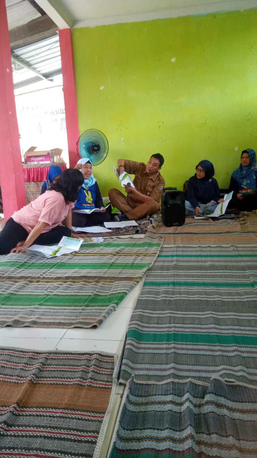 Pertemuan rutin Sub PPKBD Batursari