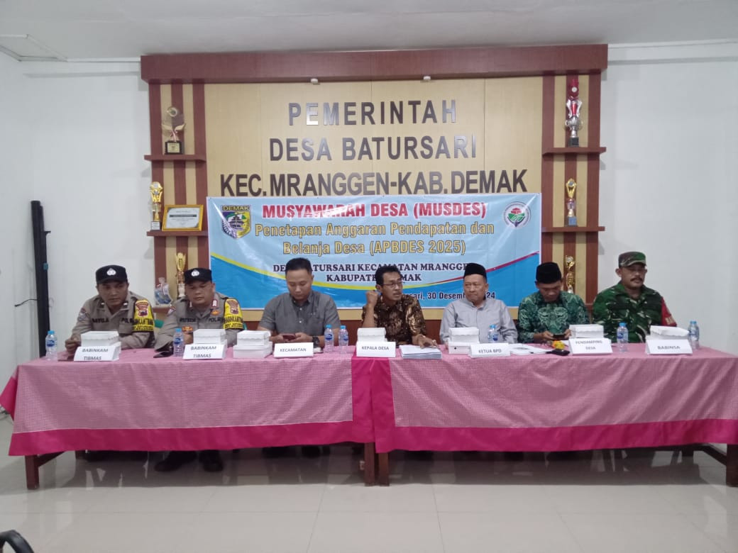 MUSDES DESA BATURSARI