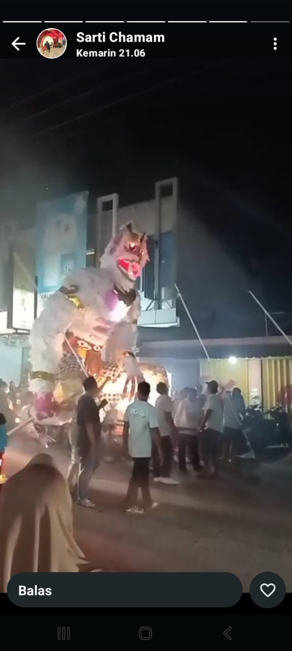 Kemeriahan Malam Taqbir Desa Batursari