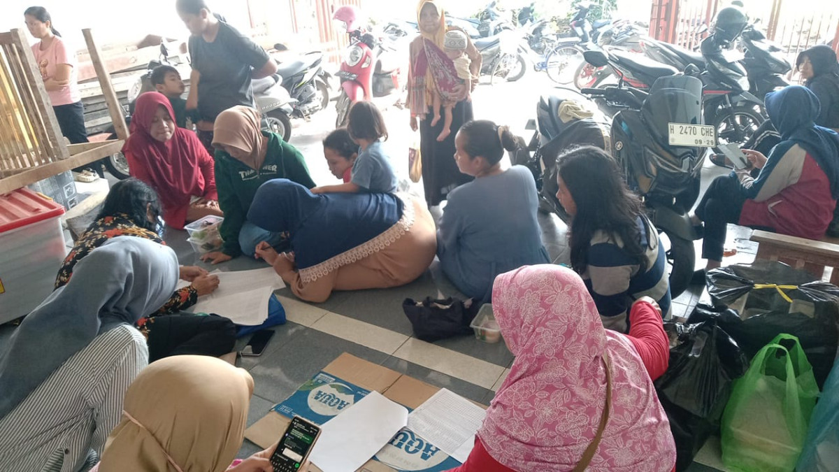 Pelaksanaan  pemberian PMT