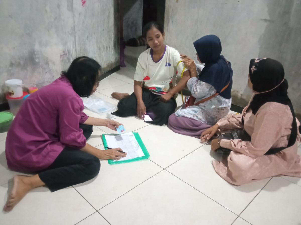 Kegiatan TPK Dalam pendampingan Catin