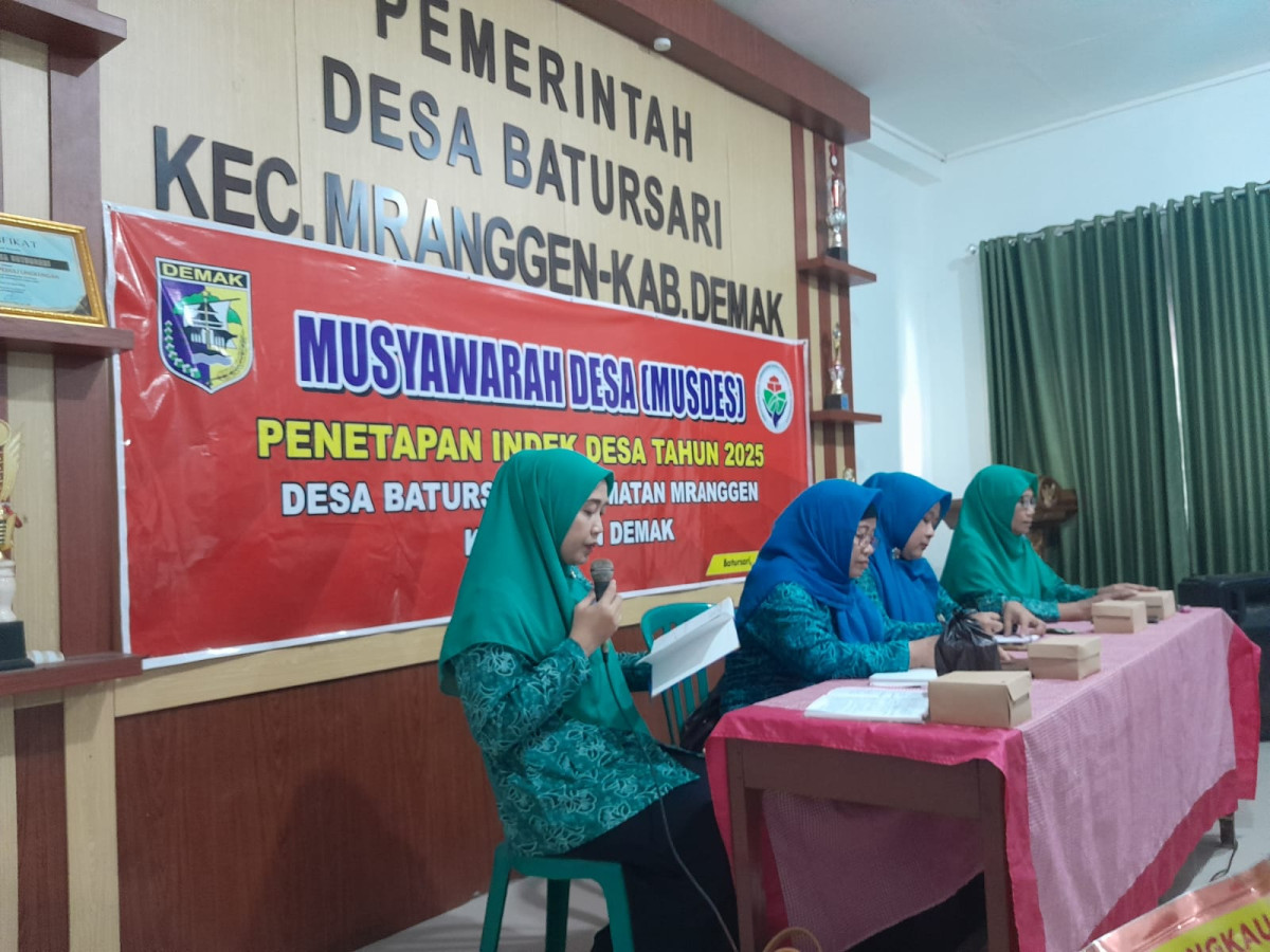 Pleno PKK DESA BATURSARI