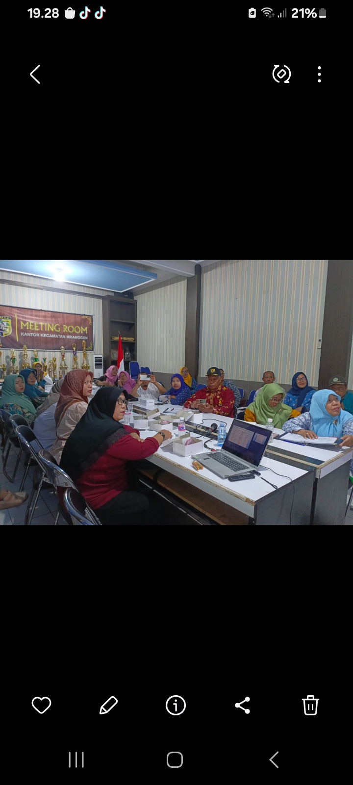 Evaluasi capaian kkb dan pelengkapan profil