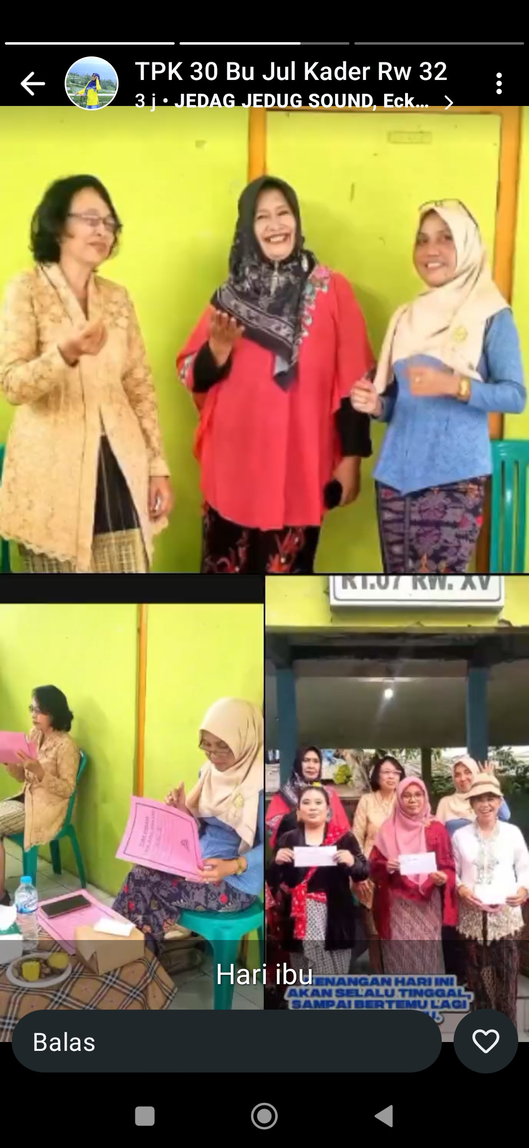 Lomba paduan suara dlm rangka Hari Ibu