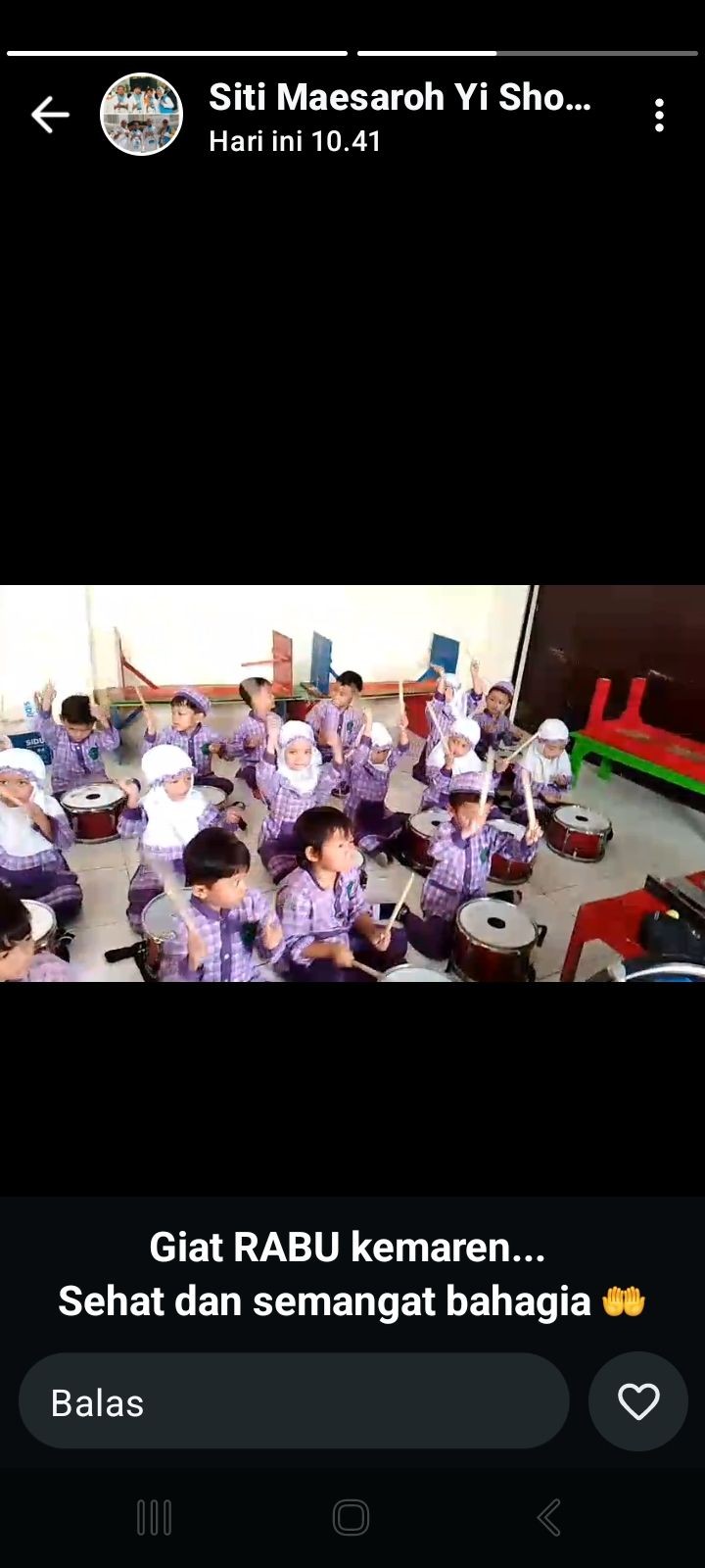 Pengenalan seni musik sejak dini