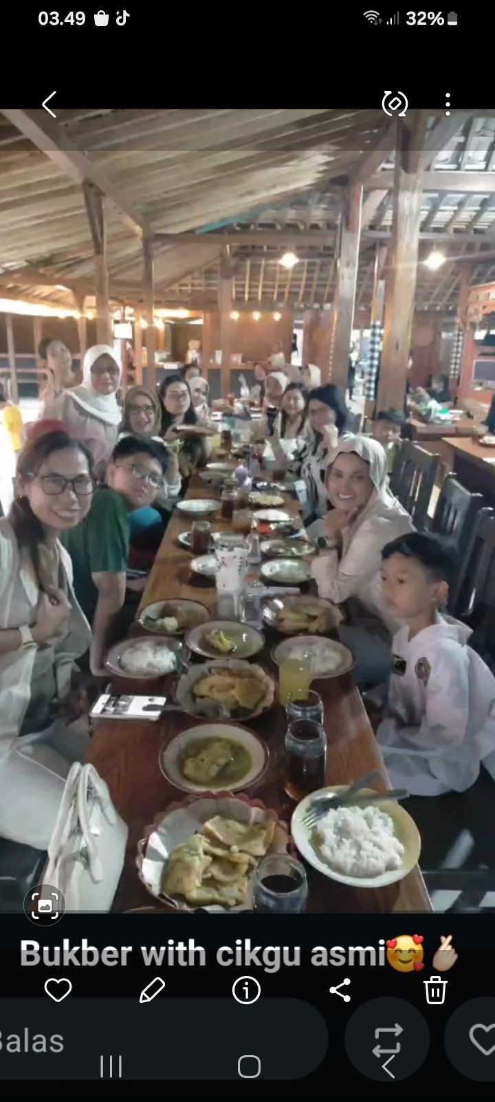 Bukber ibu2 kader rw 40