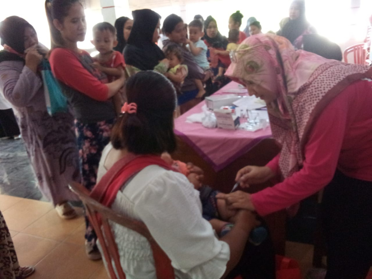 Pelayanan posyandu pos 1