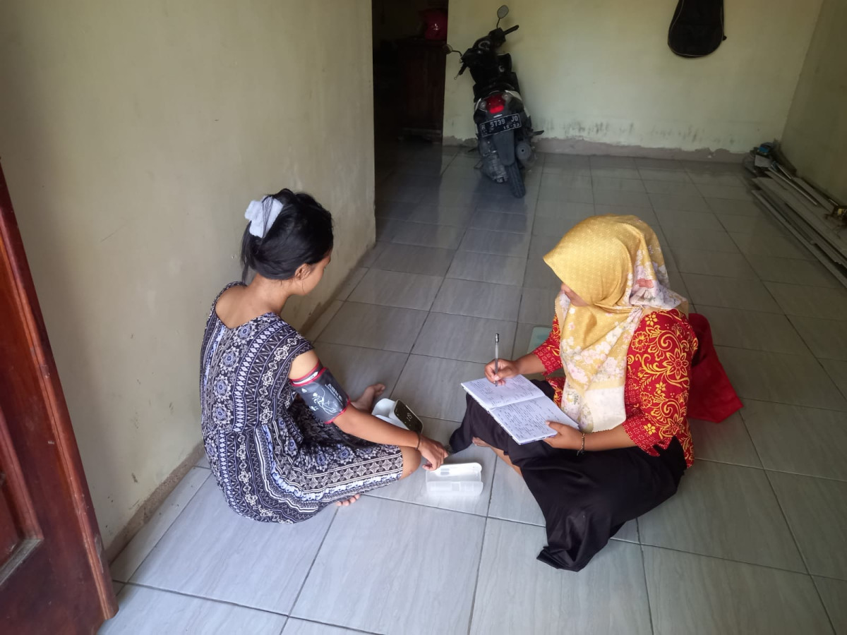 KUNJUNGAN RUMAH KADER ILP