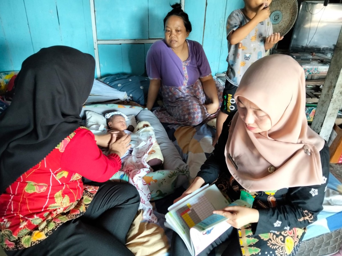 KUNJUNGAN RUMAH IBU PASCA SALIN