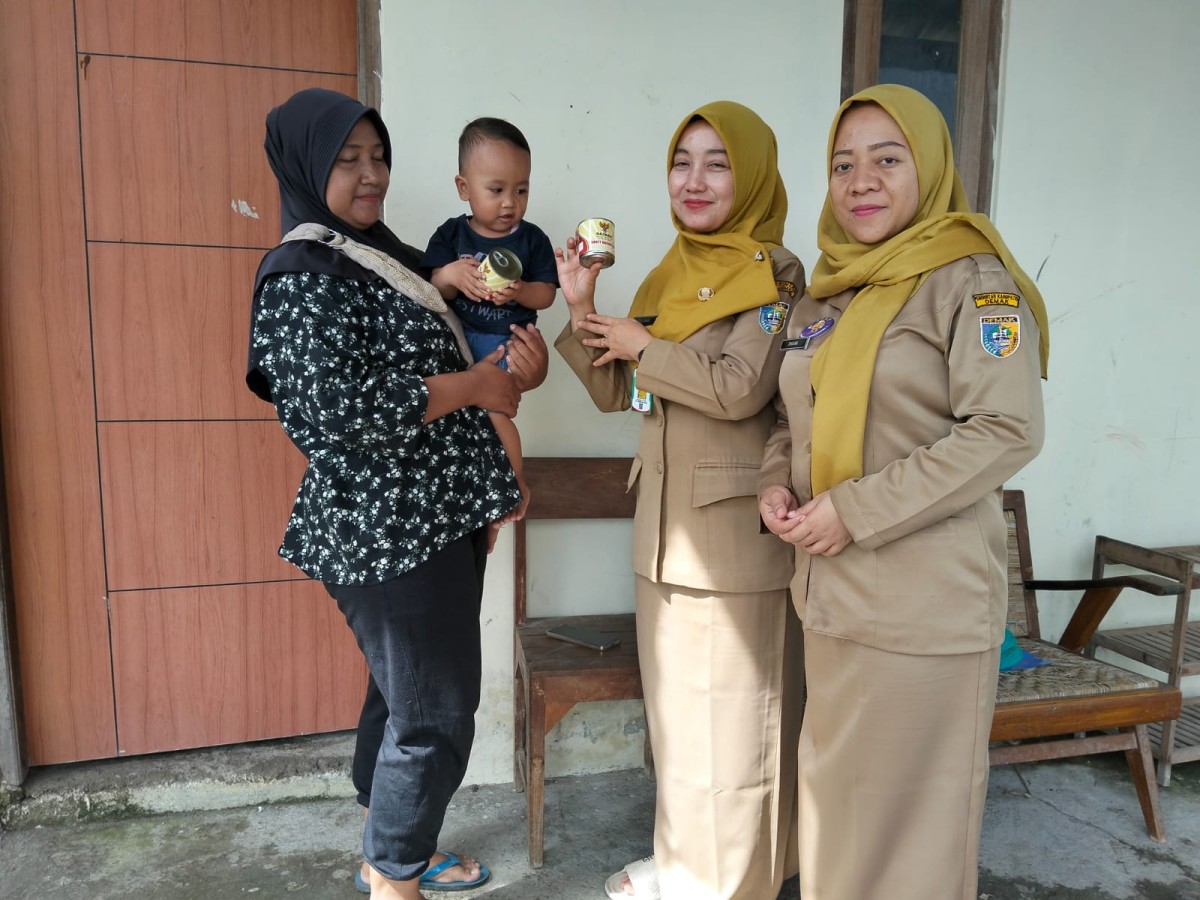 PEMBERIAN BANTUAN KORNET SAPI BAZNAS KEPADA BALITA STUNTING