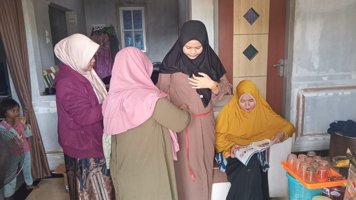 TPK 222 KUNJUNGAN IBU HAMIL DESA PRAMPELAN