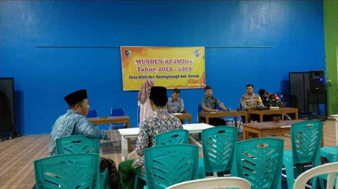 MUSDES RPJMDes Tahun 2023 - 2024