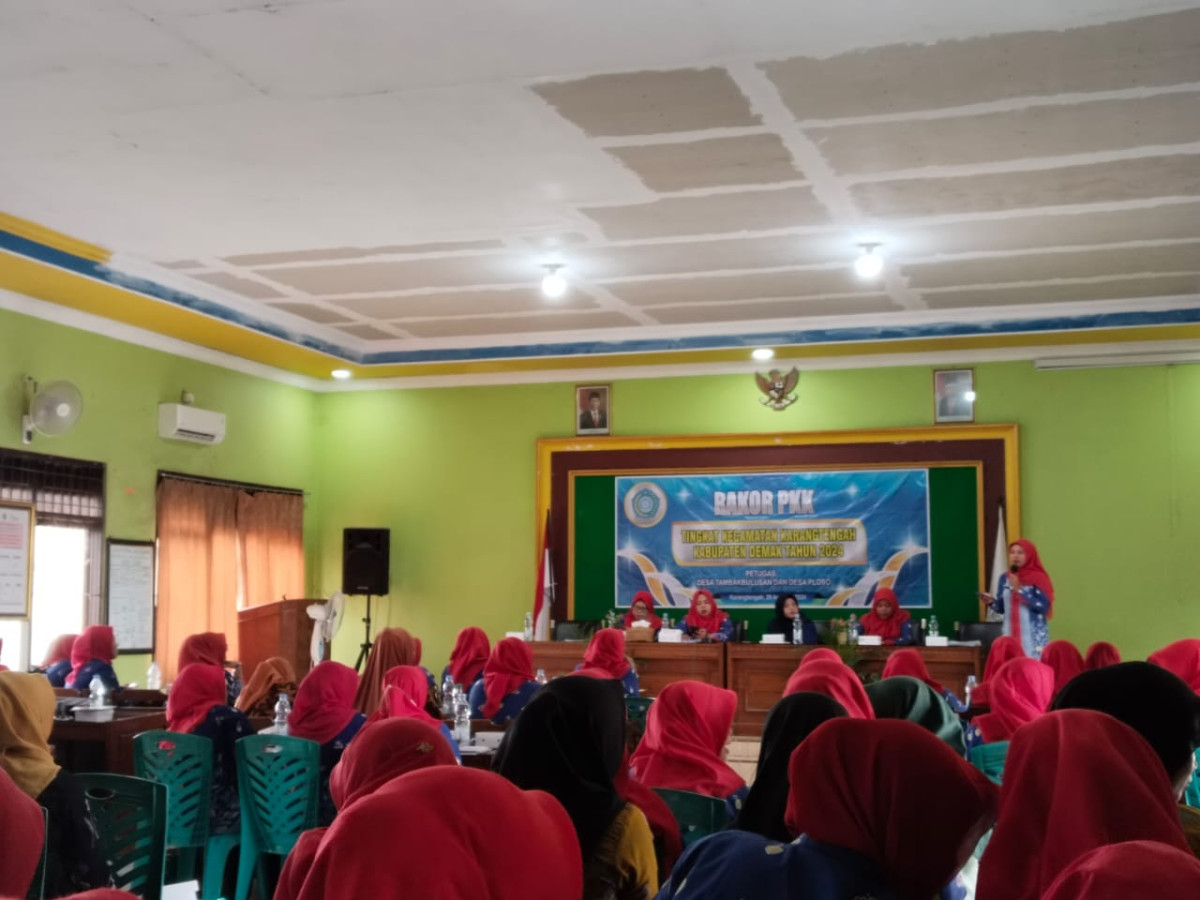 Rakor TP PKK dr sekertaris.pokja 1- IV