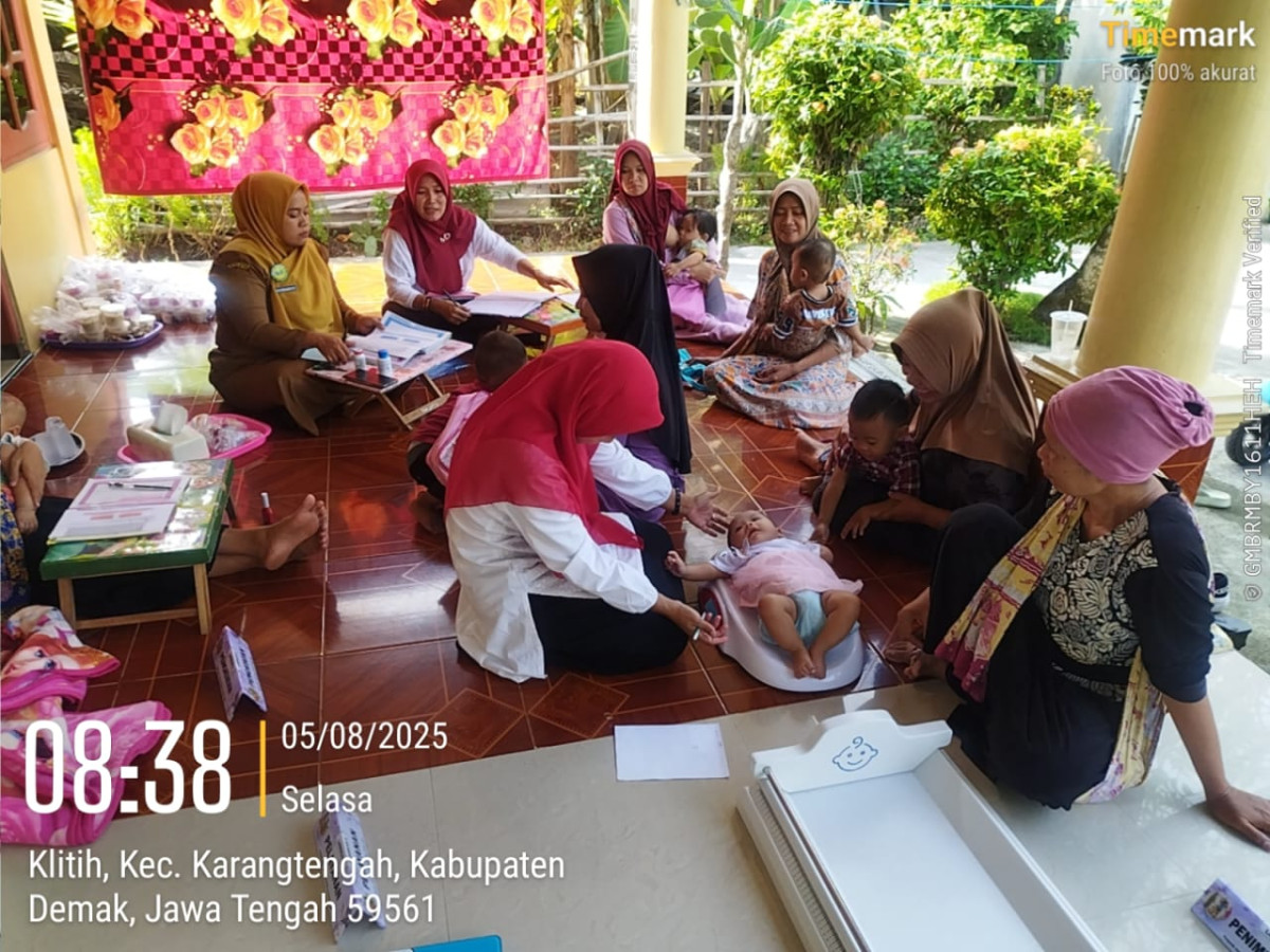 posyandu di rw 4