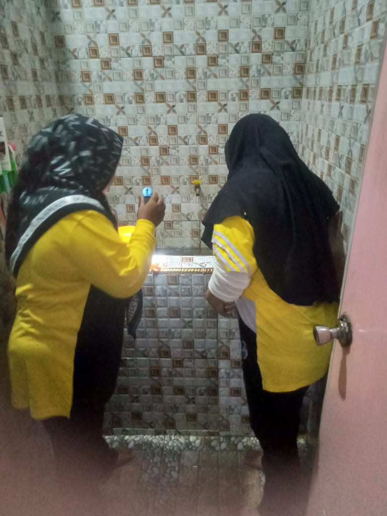 kunjungan rumah pemeriksaan sarang jentik