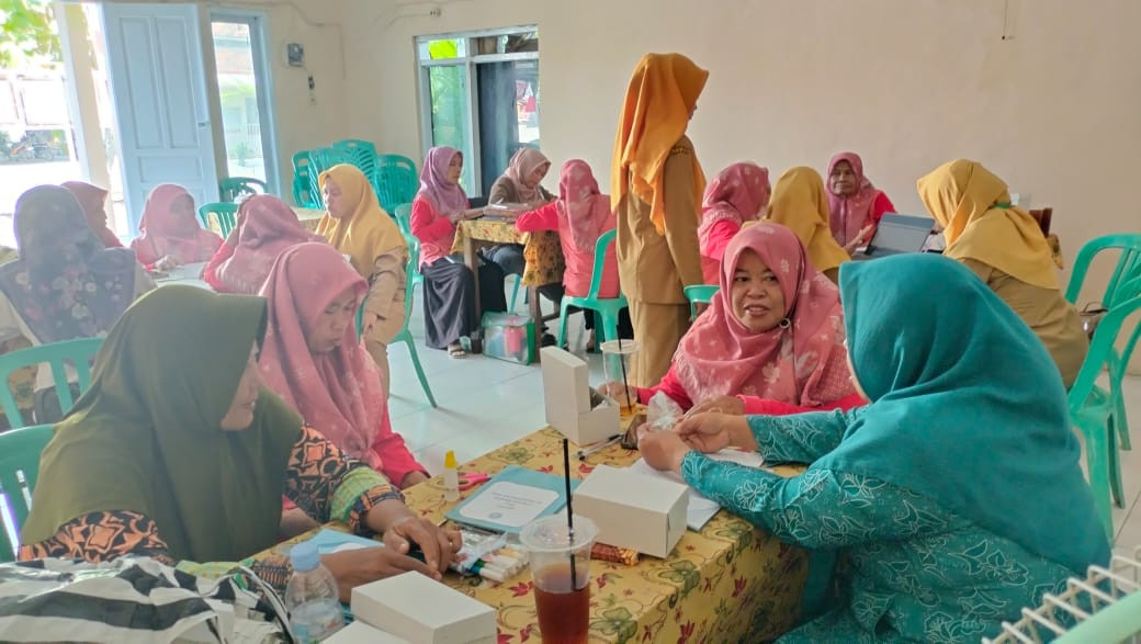 Pembinaan administrasi pkk di desa binaan,desa wonowoso