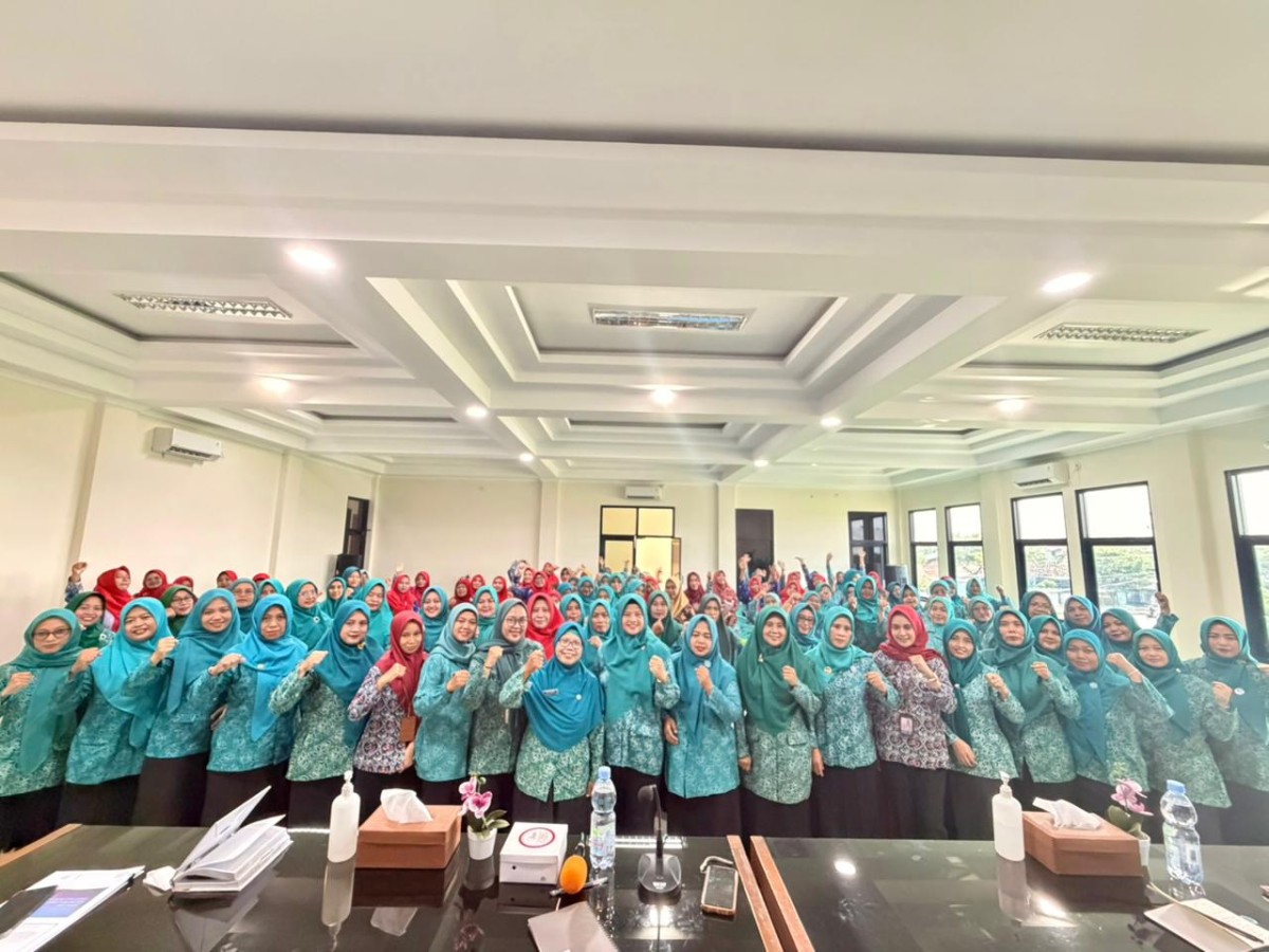 Rakor pengurus pkk tingkat Desa Se Kecamatan Karangtengah