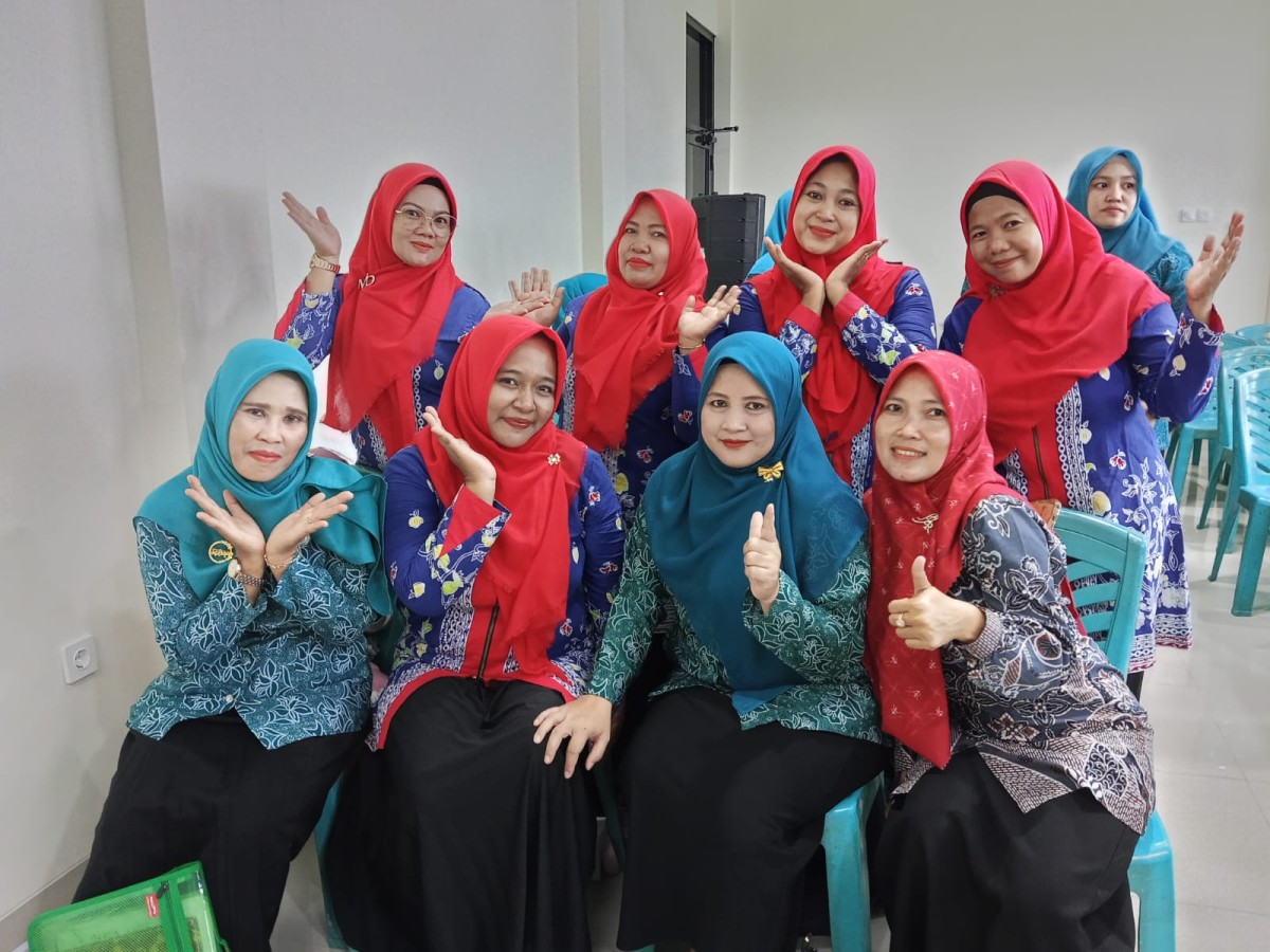 rapat rutin tp pkk desa