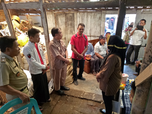 Sambutan dari Petugas Bank Sampah Mekar Abadi
