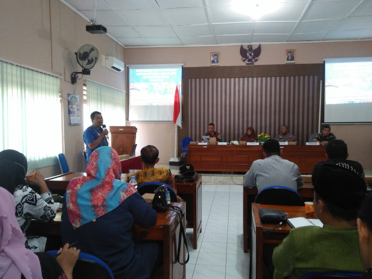 Sosialisasi optimalisasi penyelenggaraan kampung KB Kec. Wonosalam
