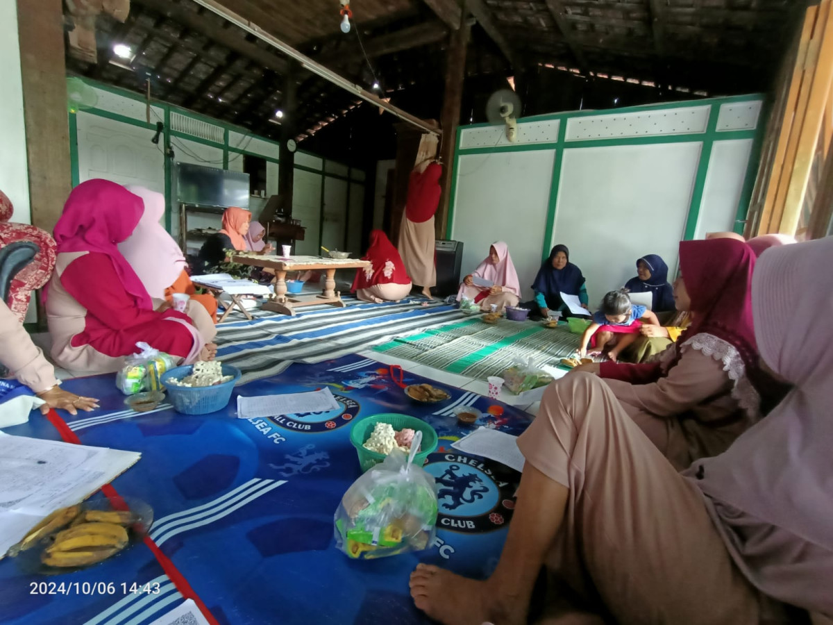 Rutin PKK dukuh Pampang