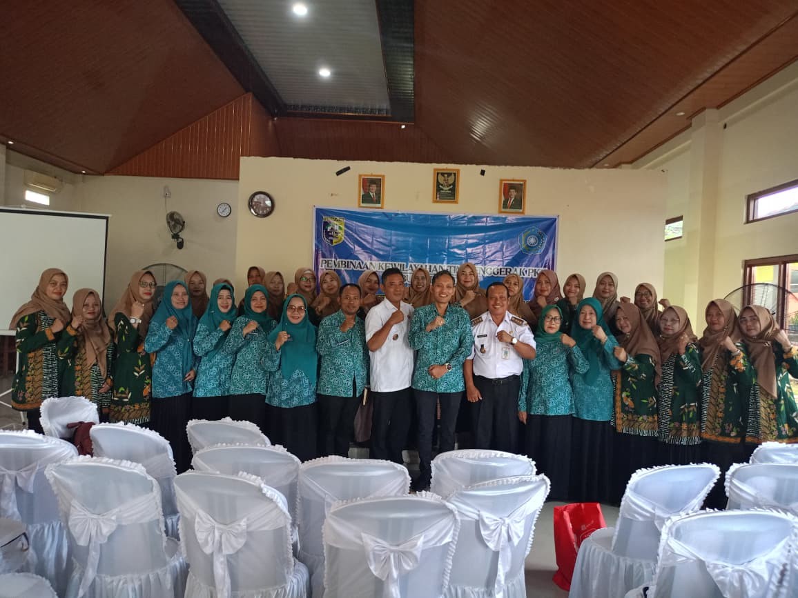 Pembinaan kewilayahan tim penggerak PKK dari kabupaten Demak
