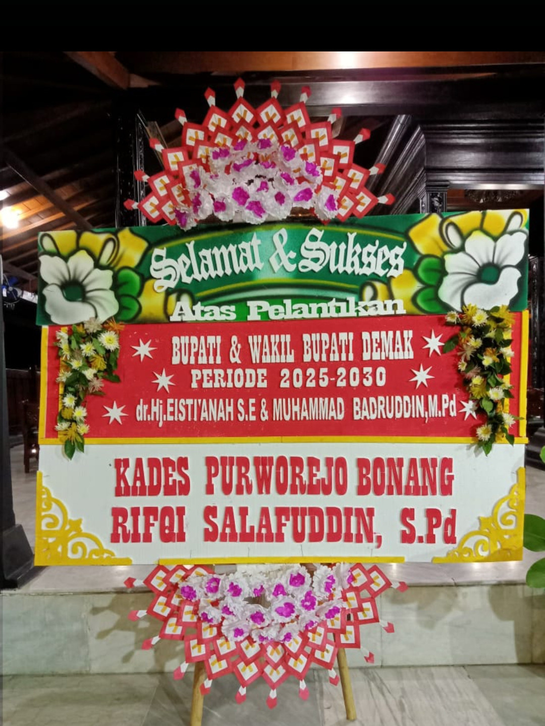 ucapan selamat dan sukses