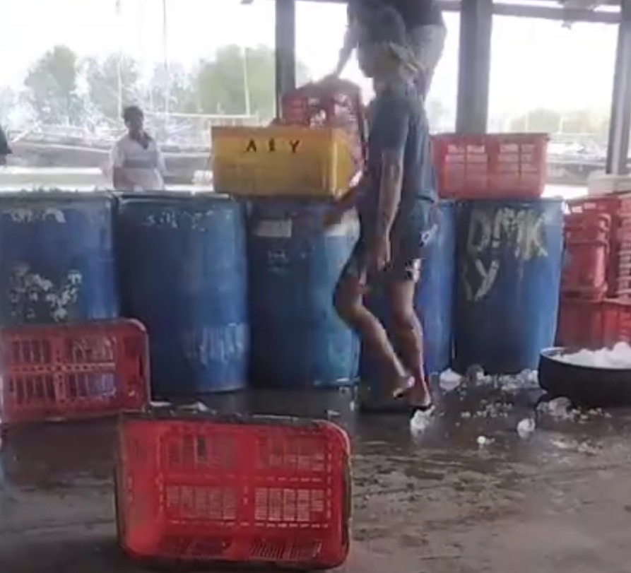 suasana sore di TPI