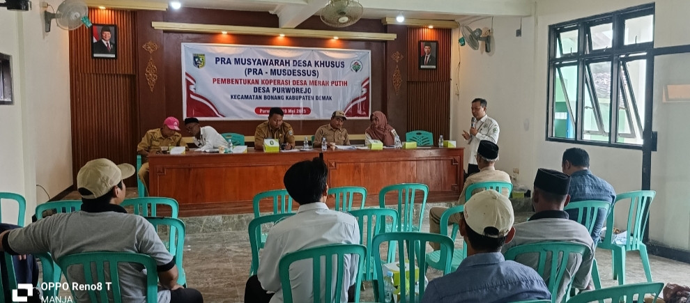 pra Musdessus pembentukan koperasi merah putih