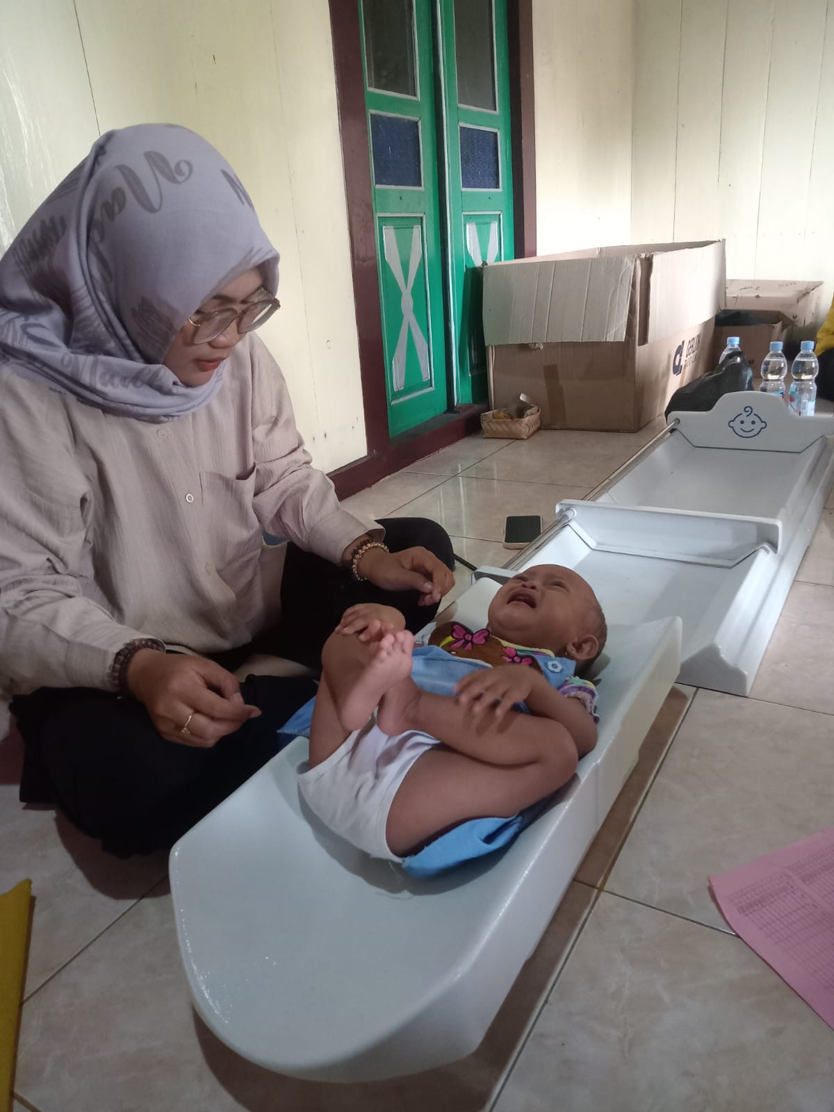 pengukuran dan penimbangan balita