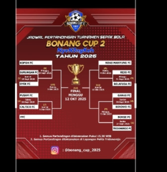 jadwal turnamen Bonang cup