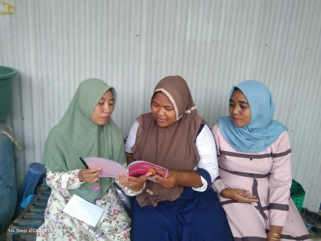 kunjungan ke bumil oleh tpk