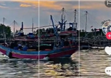 melaut berangkat sore