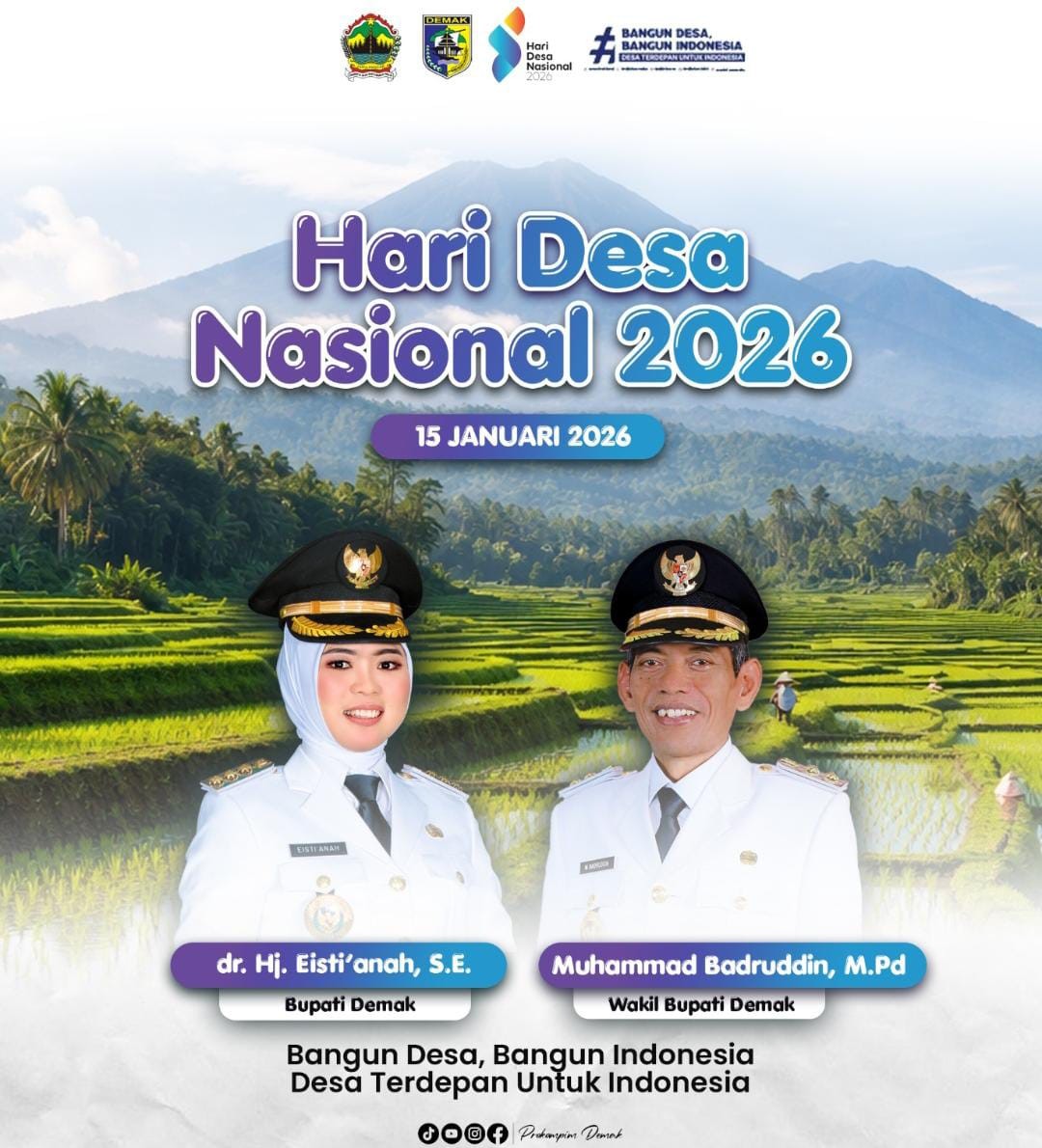 selamat dan sukses hari jadi Desa Nasional