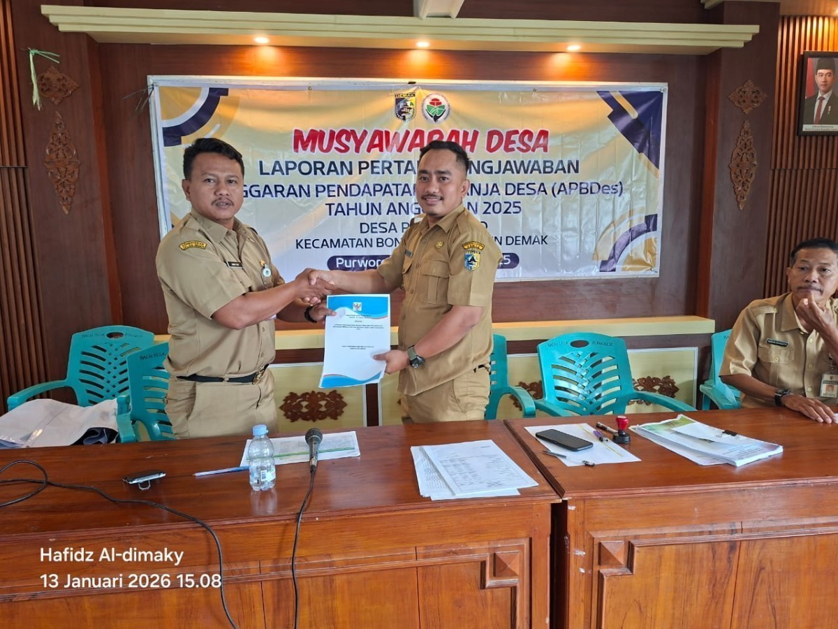 kegiatan laporan akhir tahun