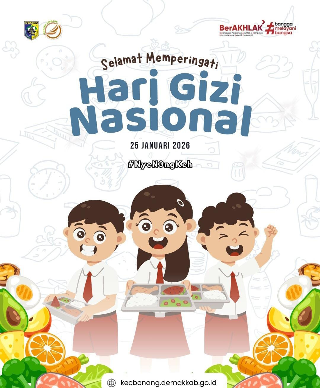 Gerakan makan bergizi ,keluarga sehat dan prestasi gemilang